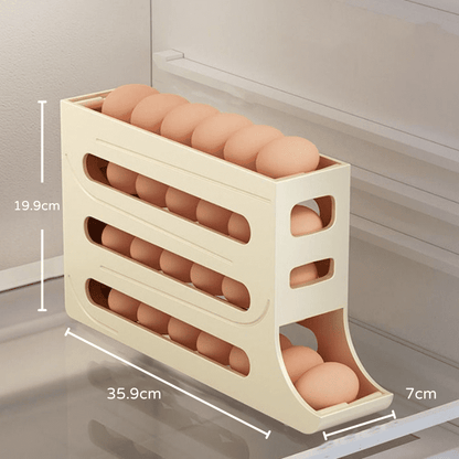 Organizador de Geladeira Porta Ovos Dispenser Castiliani