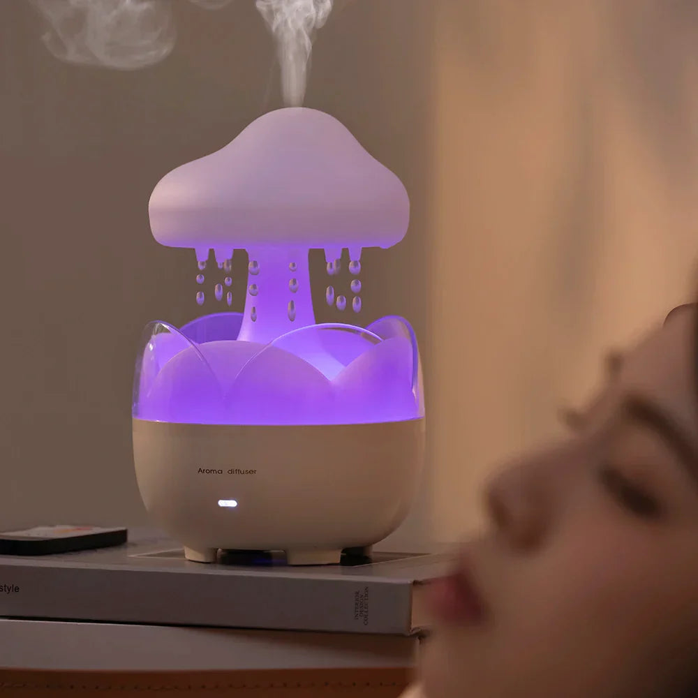 Difusor Aromático Nuvem Castiliani, elegante e relaxante, ideal para aromaterapia em casa

