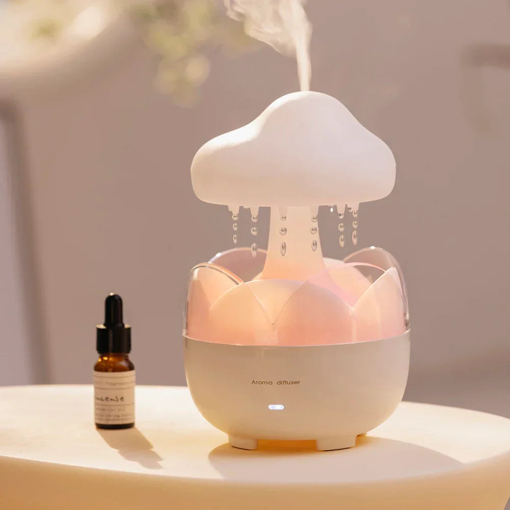 Difusor Aromático Nuvem Castiliani, elegante e relaxante, ideal para aromaterapia em casa

