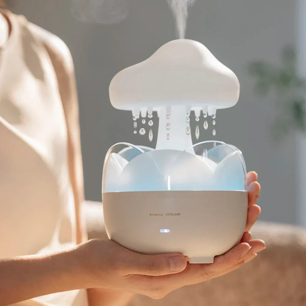 Difusor Aromático Nuvem Castiliani, elegante e relaxante, ideal para aromaterapia em casa

