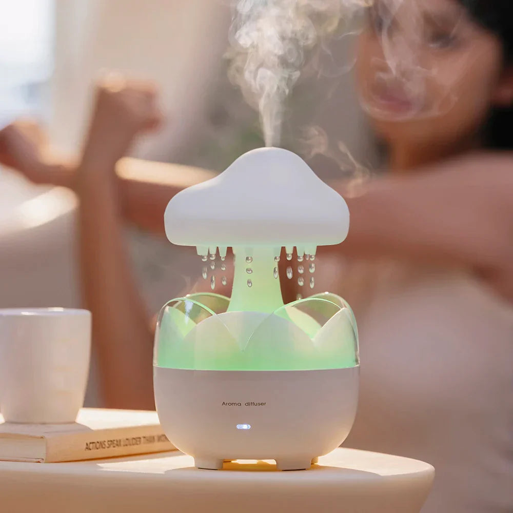 Difusor Aromático Nuvem Castiliani, elegante e relaxante, ideal para aromaterapia em casa

