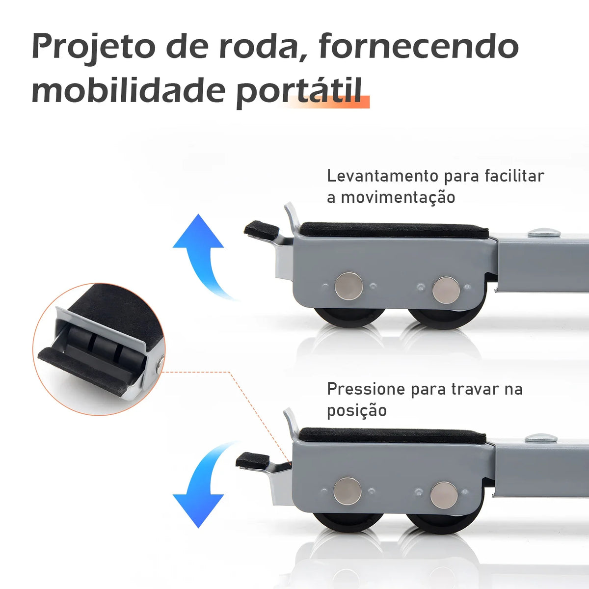 FlexMove™ Furniture Lifter + Bonus Pads