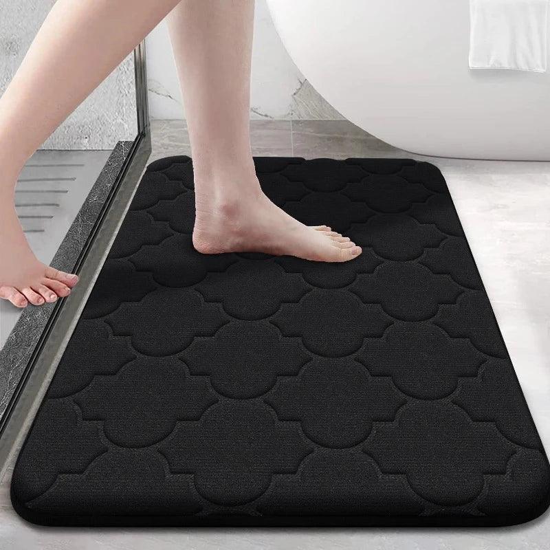 Tapete Super Absorvente de Veludo Coral Antiderrapante Castiliani






