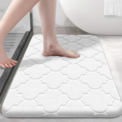 Tapete Super Absorvente de Veludo Coral Antiderrapante Castiliani






